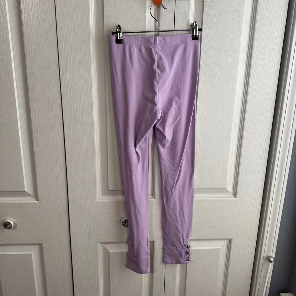 Old Navy lot of 3 leggings size‎ XL 14-16 flower checkered